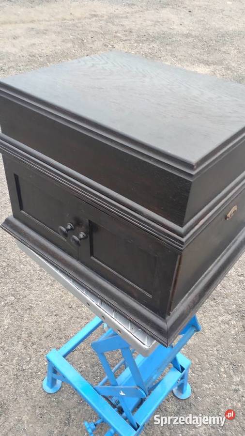 Stary przedwojenny patefon gramofon szafkowy na Łódź