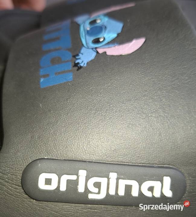 Klapki Męskie Stitch Disney Czarne 4445 Zielona Góra