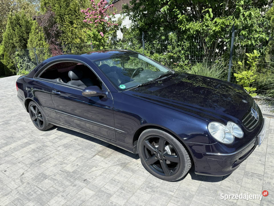 Mercedes CLK 200 zadbana 100 oryginalny przebieg