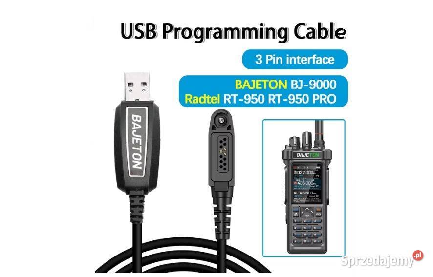Kabel do Programowania Radtel 950 pro Bajeton mazowieckie Płońsk