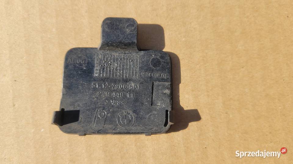 BMW E90 MPAKIET ZAŚLEPKA HAKA ZDERZAKA TYL śląskie