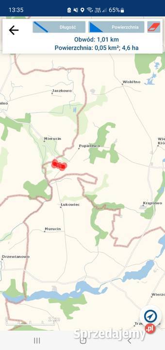 Sprzedam ziemię rolną 105ha Popielewo Gm Koronowo