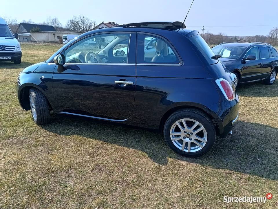 Fiat 500 turbo 900cc SZYBER DACH Podkonice Miejskie