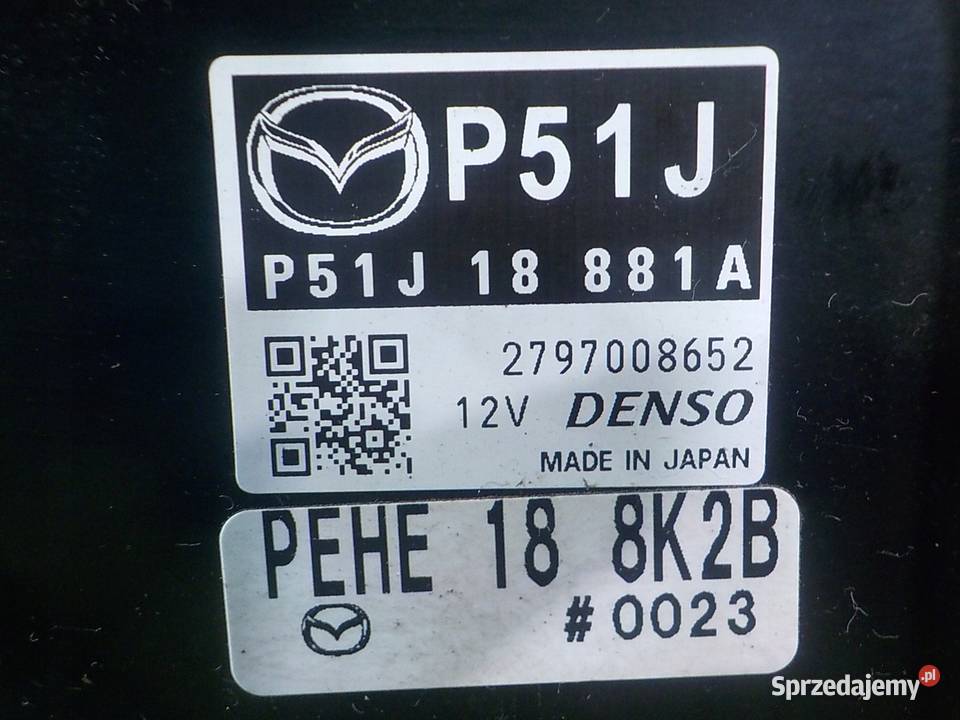 MAZDA 3 BM III 20 B 15r HB 5D sterownik komputer Suków sprzedam