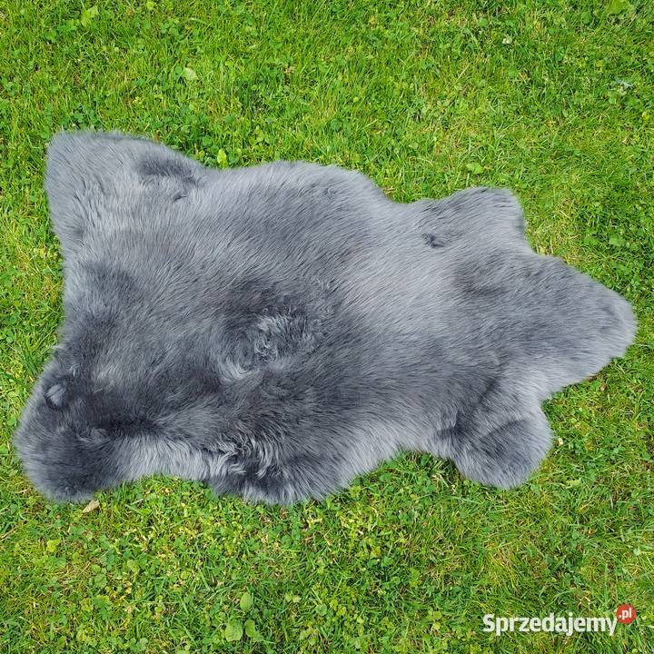 Skóry Owcze Dekoracyjne Grafit Naturalne Skóry Szaflary