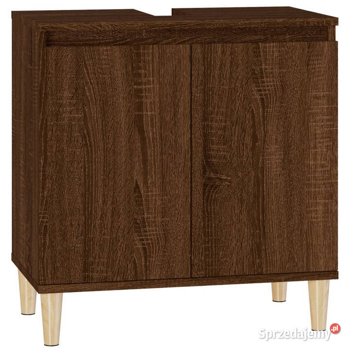 Szafka pod umywalkę brązowy dąb 58x33x60 Meble sprzedam