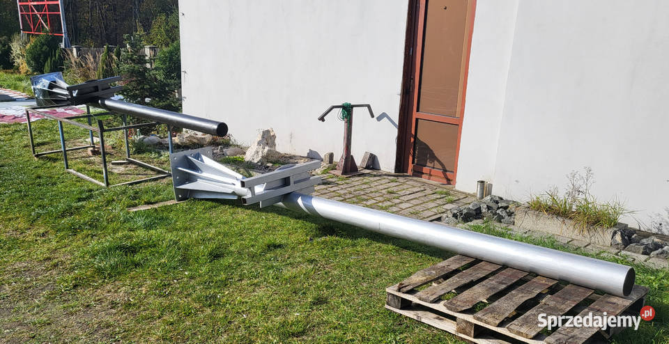 Słupy reklamowe stalowe konstrukcja 3 stronna Trzebinia