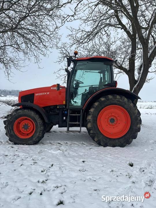 Kubota M135GX III Amortyzacja przedniej osi Potok Wielki
