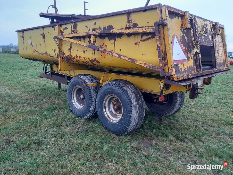 Przyczepa wywrotka skorupowa Ostrołęka sprzedam