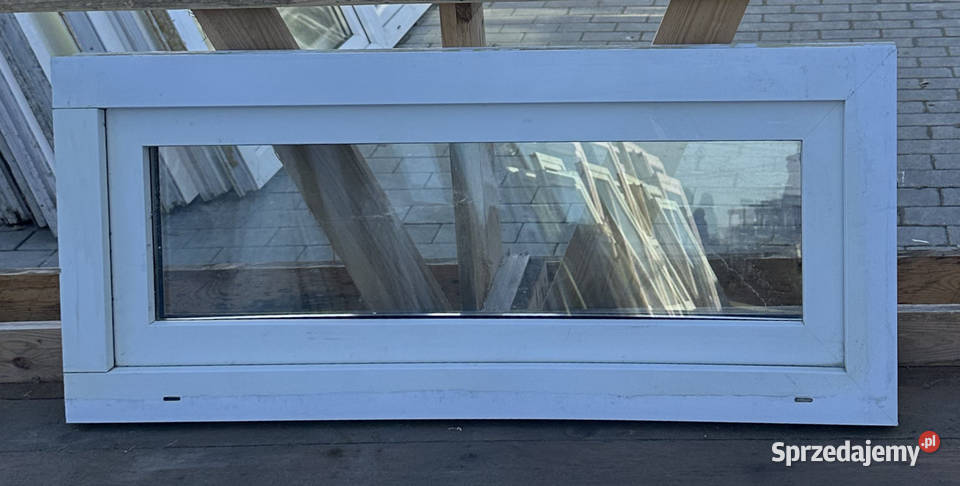 OKNA KacprzaK 116X48 OKNO Używane Plastikowe PCV Okna i parapety