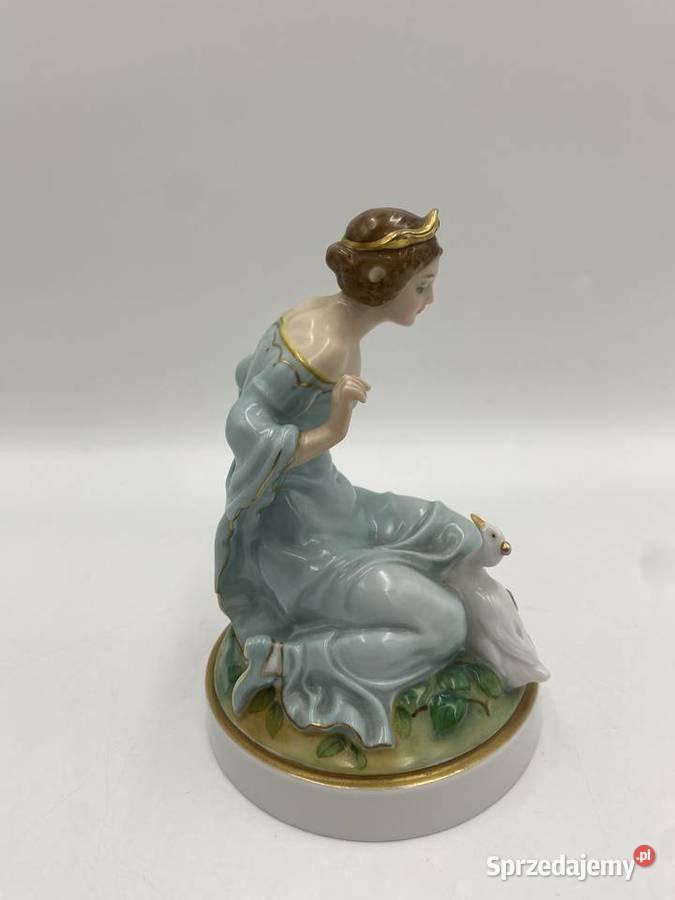 Porcelanowa figura Księżniczki z gęsią Rosenthal wielkopolskie Poznań