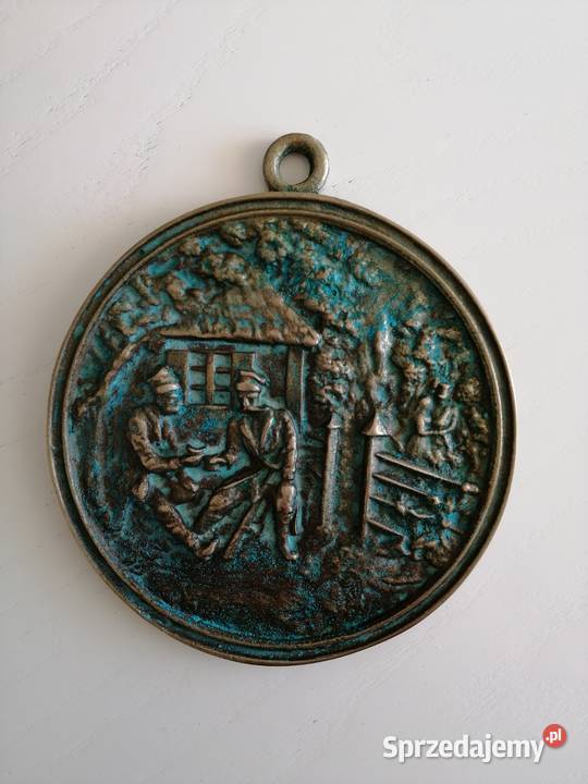 Medaliony mosieżne Warszawa