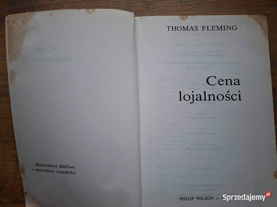 lojalnościThoma Fleming Kraków