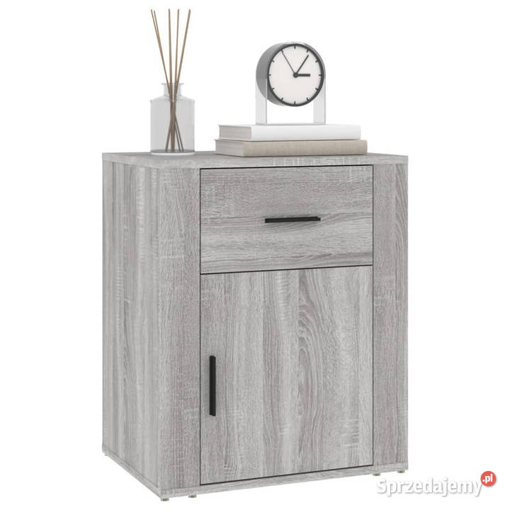 Szafka nocna szary dąb sonoma 50x36x60 WM816726 Warszawa