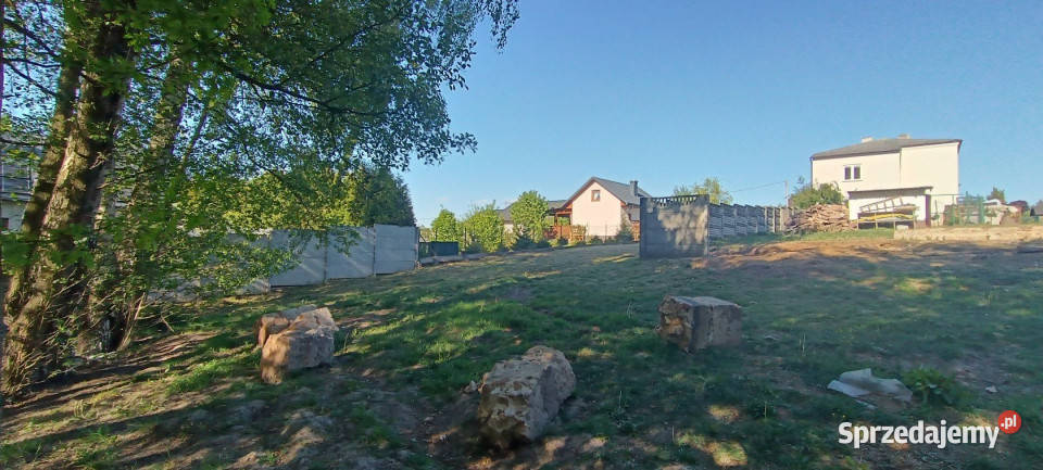 sprzedaży gruntu 1221m2 TumlinDąbrówka Tumlin świętokrzyskie Tumlin-Dąbrówka