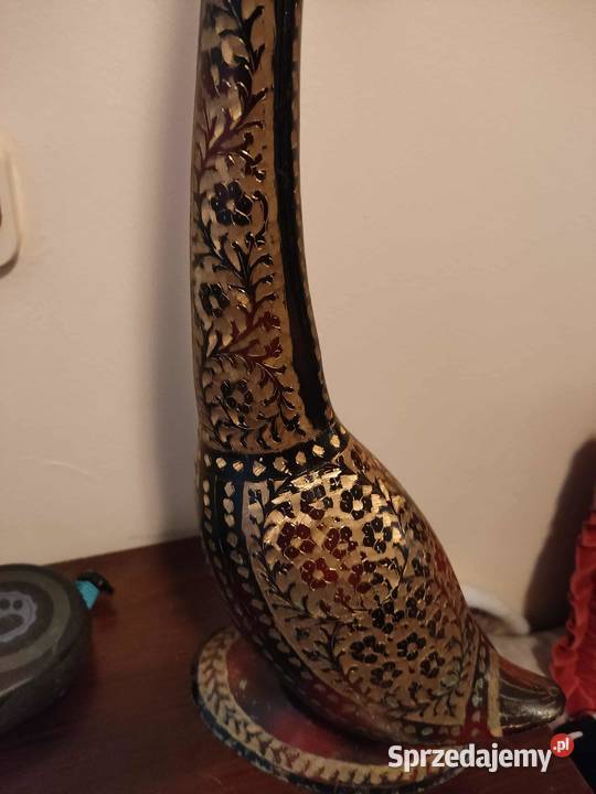 stary mosiężny wazon kaczka 25 Gorzów Wielkopolski