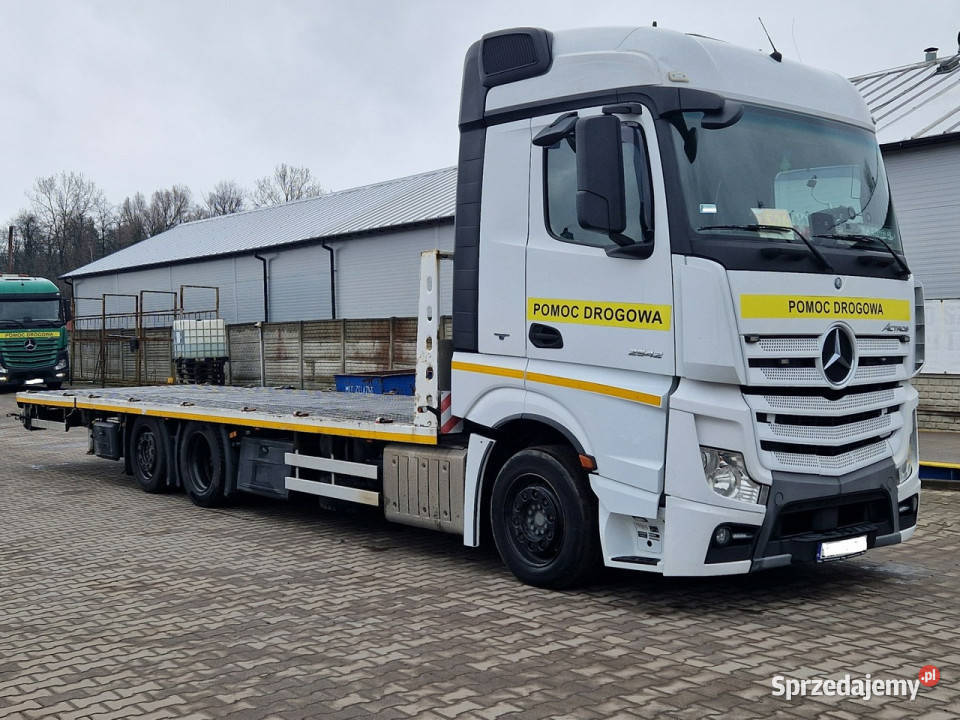 Mercedes Actros 2543 LAWETA POMOC DROGOWA NAJAZD śląskie Poręba