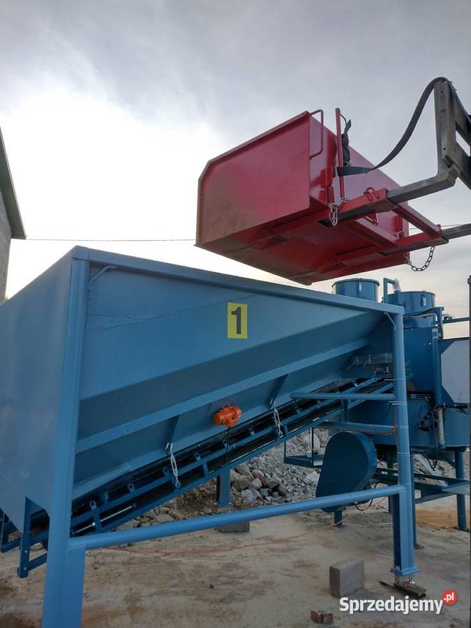 betoniarka węzeł betoniarski 1000 l mieszarka Jastrząb