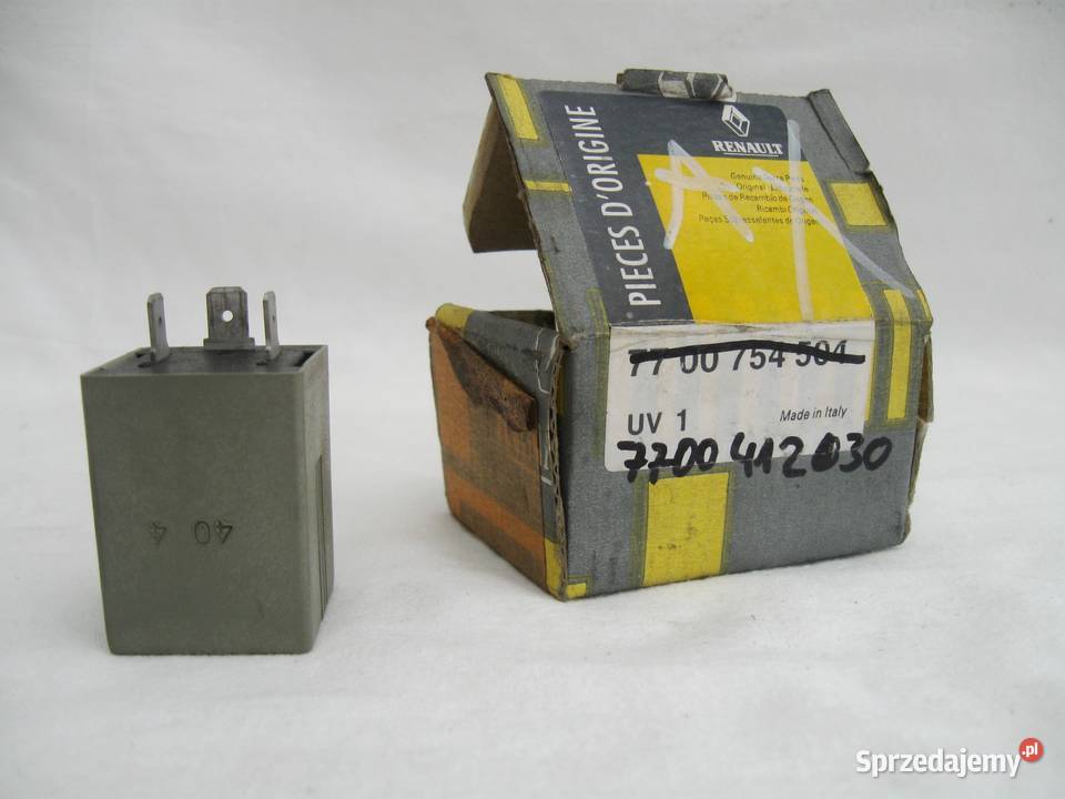 Przekaźnik 12V RENAULT CLIO safrane R19 osobowe Części zachodniopomorskie Szczecinek