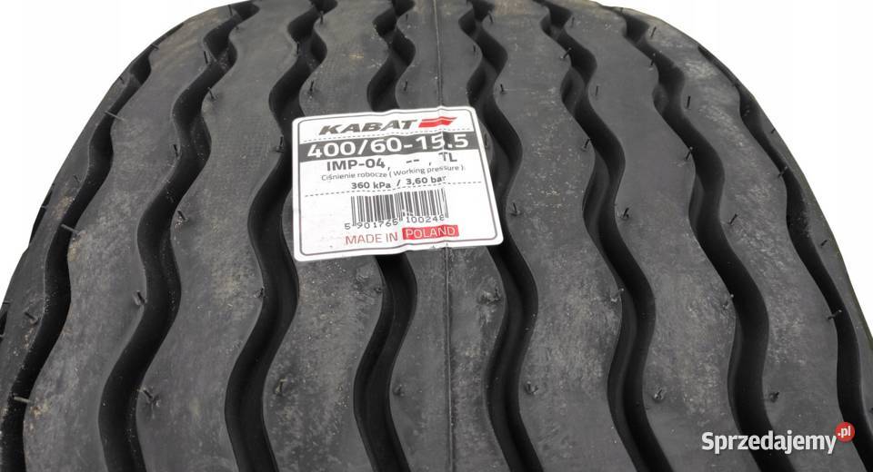 Opona 40060155 TL 145A8 IMP04 KABAT Przyczepa lubelskie Piaski
