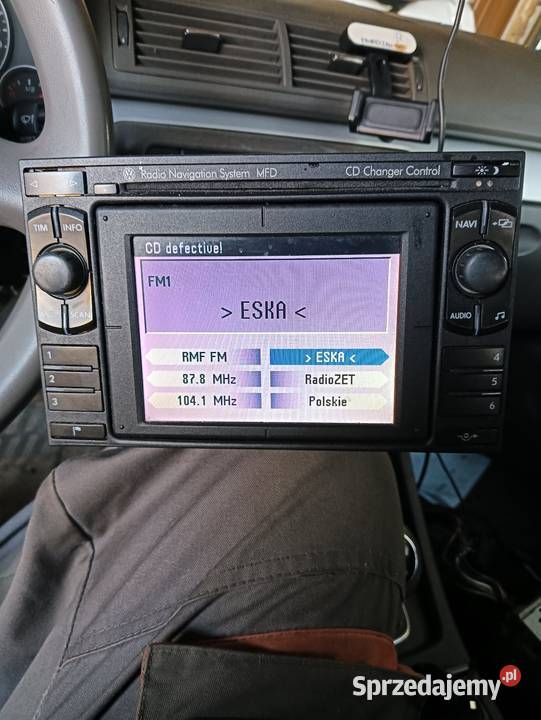 Radio Passat B5 Lift Sharan Navigation System wielkopolskie Poniec