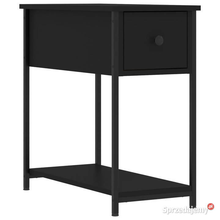 Szafka nocna czarna 30x60x60 materiał mazowieckie sprzedam