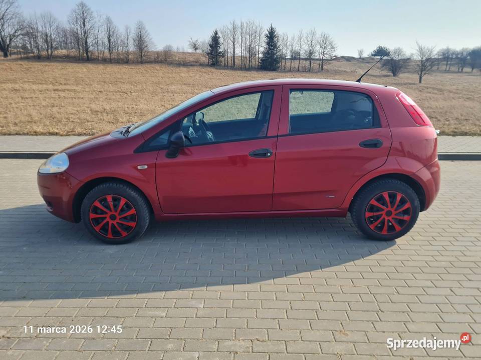 PUNTO ładne długie opłaty 2007r Grajewo