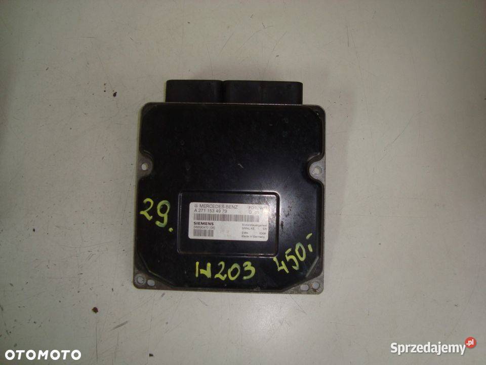 STEROWNIK SILNIKA MERCEDES W203 A2711534979 Włoszczowa