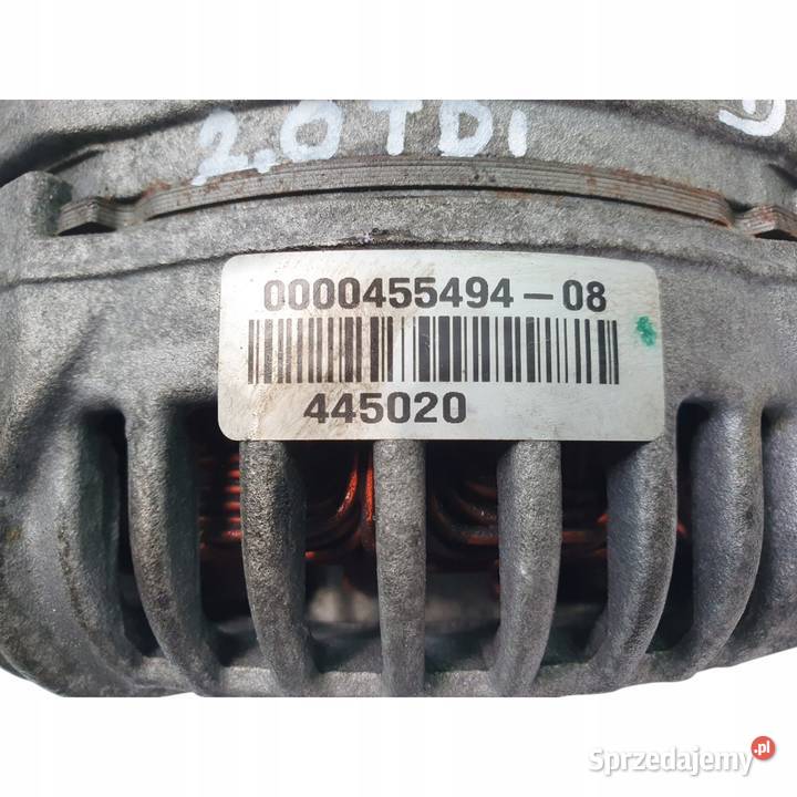 ALTERNATOR Audi A4 B7 Octavia II Golf V 20 TDI Chełm