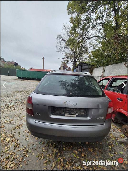 Audi A4 B6 19TDI QUATTRO na części