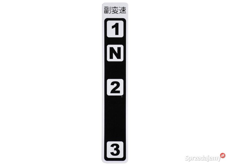 Naklejki Yanmar FX18 Do ciągników Tajęcina