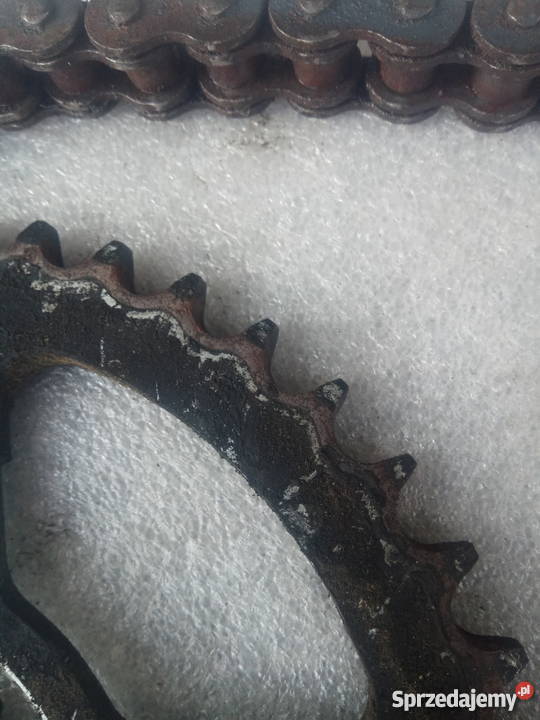 Napęd zębatka zębatki łańcuch Suzuki gsxf 600 Układ napędowy małopolskie Łapanów