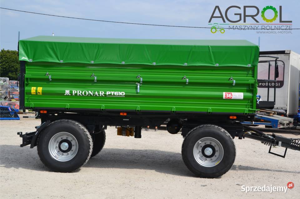 Przyczepa PRONAR Paletowa PT612 PT510 PT610 Mława