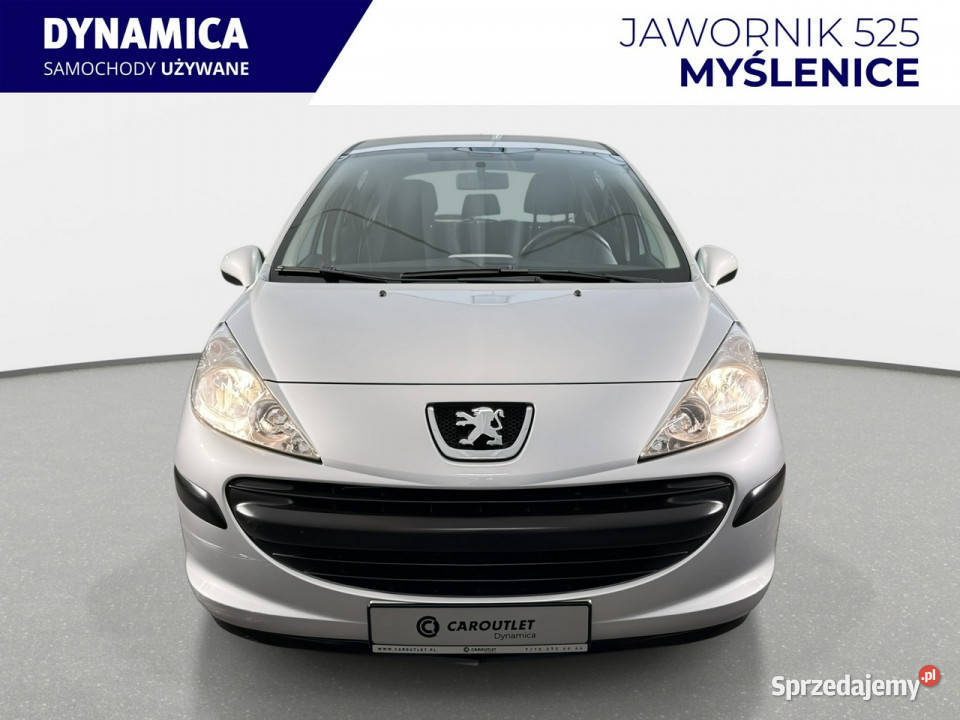 Peugeot 207 Trendy 14 88 M5 2007 r salon I garażowany Myślenice
