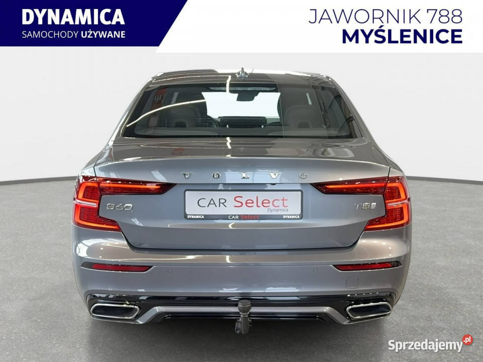 Volvo S60 VAT 23 RDesign 20 T5 250 automat 2020 automatyczna Motoryzacja Myślenice sprzedam