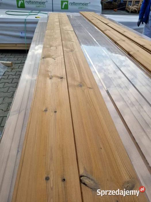 DESKA ELEWACJA THERMO SOSNA 19X140MM Ściany i elewacje