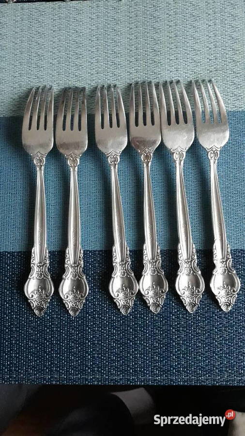 Widelce plateryposrebrzane 6Sprzedam łódzkie Aleksandrów Łódzki sprzedam
