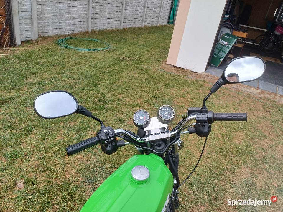 Odrestaurowany simson S51 70 z nowym silnikiem Rok produkcji 1983 Zduńska Wola