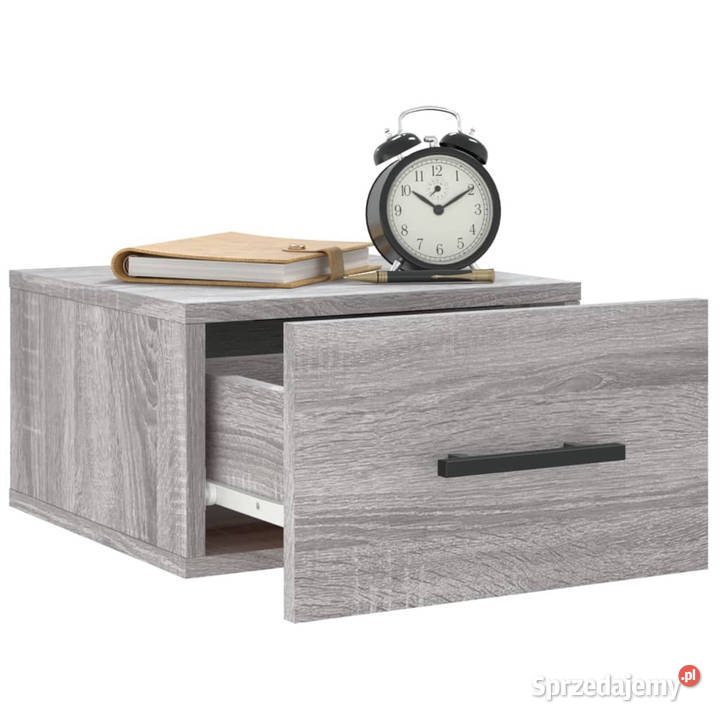 Wiszące szafki nocne 2 szary dąb sonoma 35x35x20 Pozostałe Warszawa