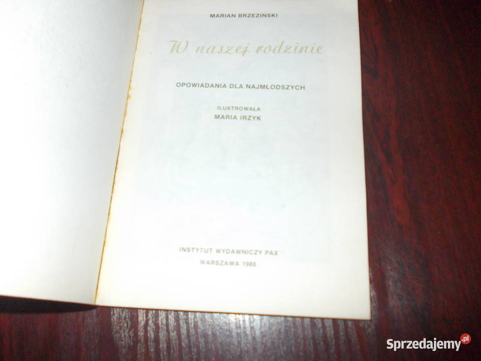 W naszej rodzinie Marian Brzeźinski 1569 Pozostałe