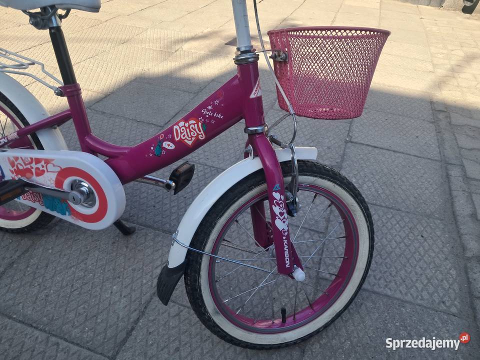 Daisy rowerek dziecięcy 16 fioletowy Słupca