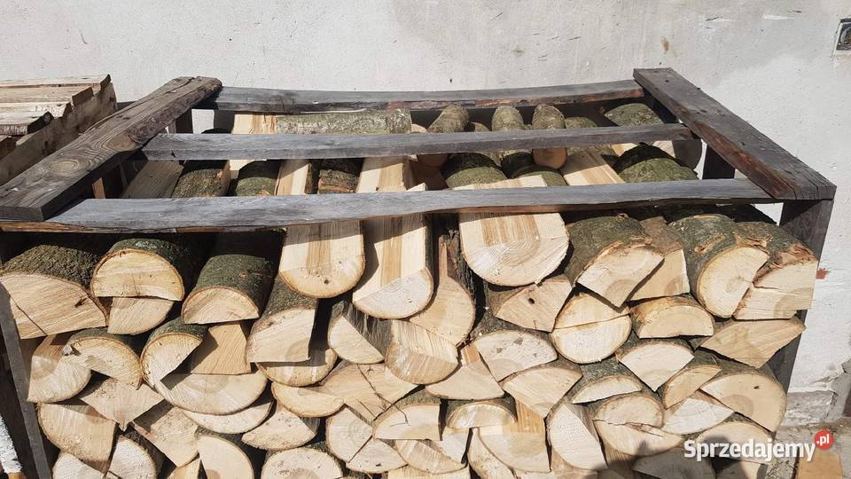 Drewno opałowe liściaste twarde kominkowe podkarpackie Majdan Sieniawski