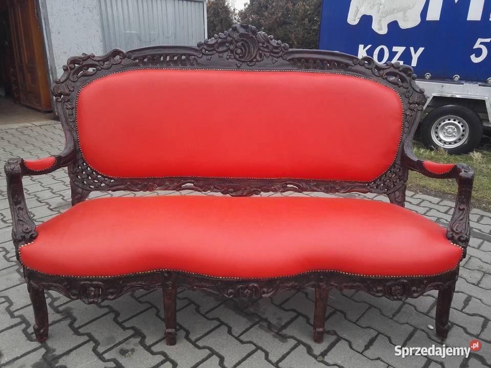 Komplet Rzeźbiony 31 Neorenesansowy Całkowicie