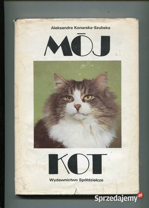 Mój kot twarda z obwolutą Szczecin