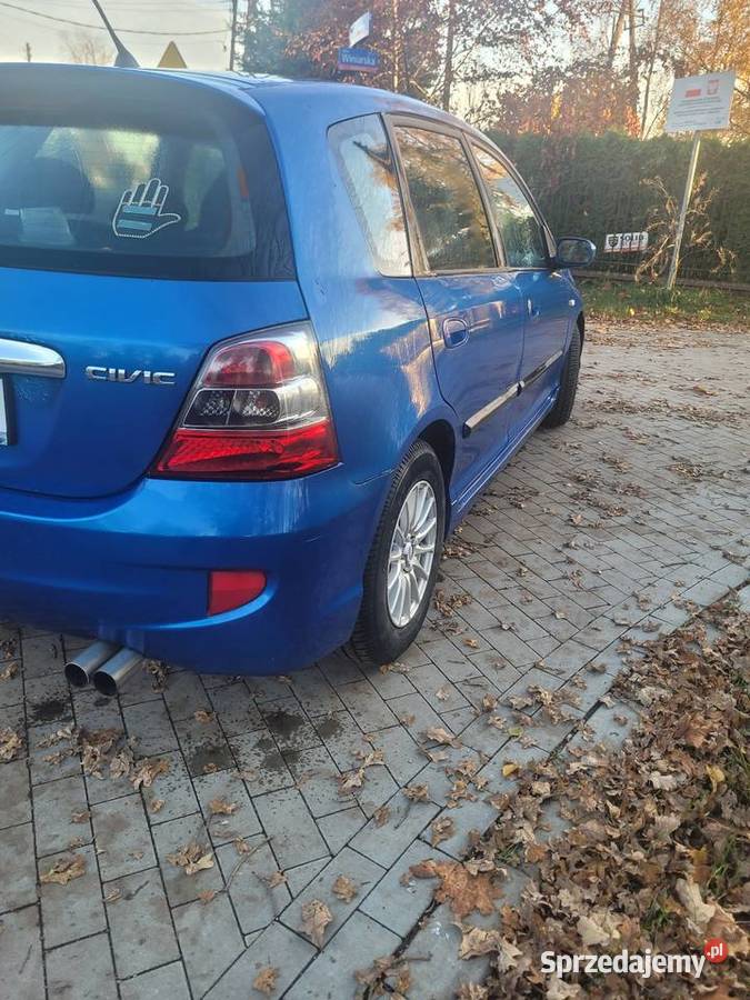 Honda Civic VII LPG długie opłaty salon polska centralny zamek