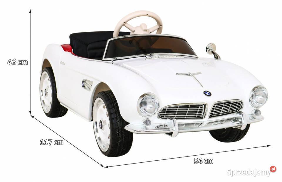 Samochód na akumulator BMW 507 Retro dzieci 12V Kraków sprzedam
