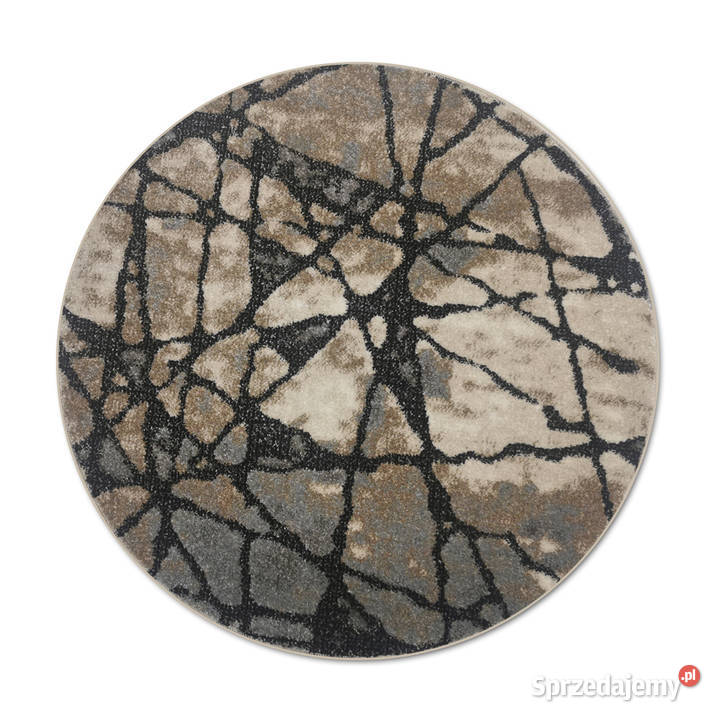 GĘSTY DYWAN KOŁO 120X120 QUEST 31120 RÓŻNE 1.2m podlaskie