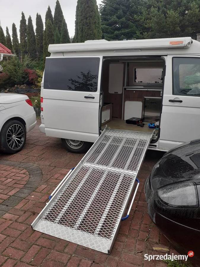 VW T5 Kamper 20 TDI 3 osobowy inwalidzki Rok produkcji 2010 Gdańsk