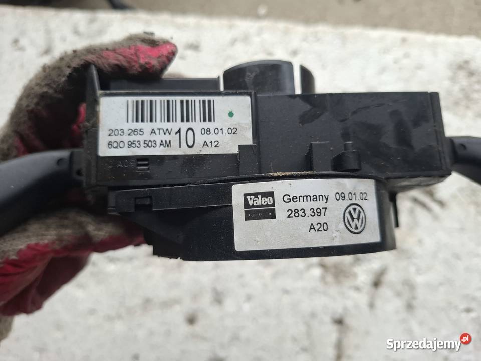 Przełącznik Zespolony Volkswagen Polo 9N Pozostałe Wisznice