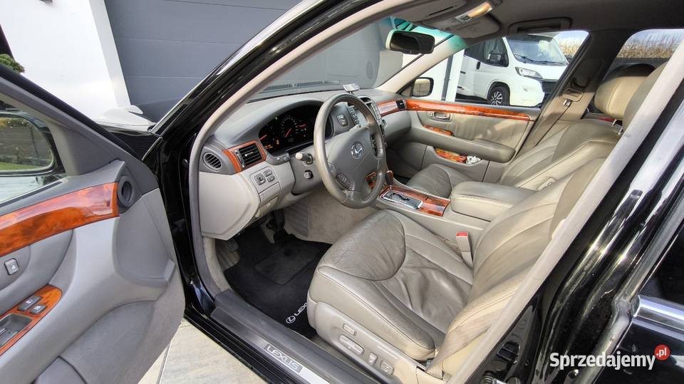 LS430 PRESIDENT bezwypadkowy 1 właściciel 22 zmieniarka CD łódzkie Brzeziny